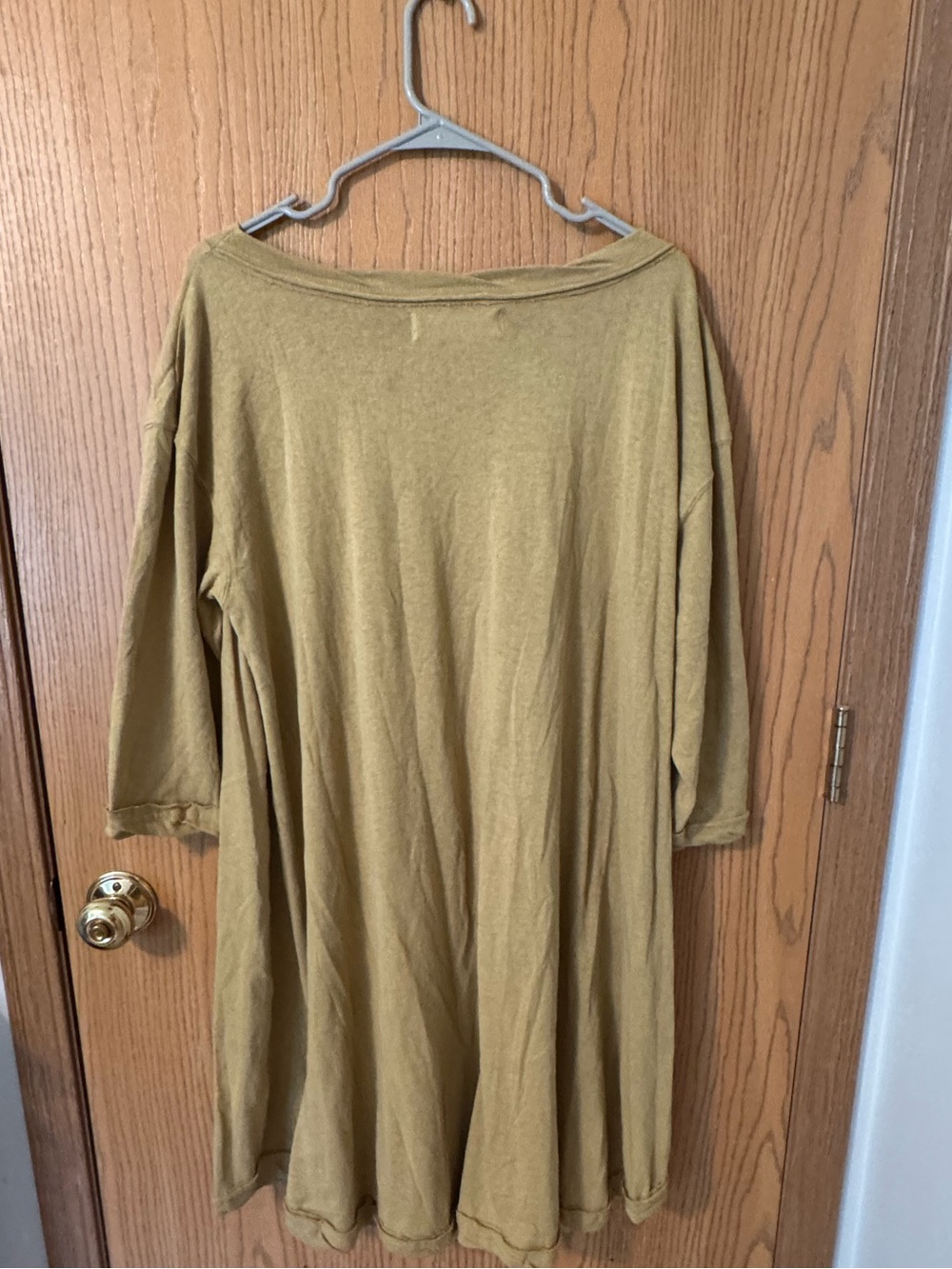 Free People FP Beach Shawna Short Sleeve Knit Tunic Dress - Picture 2 of 4
